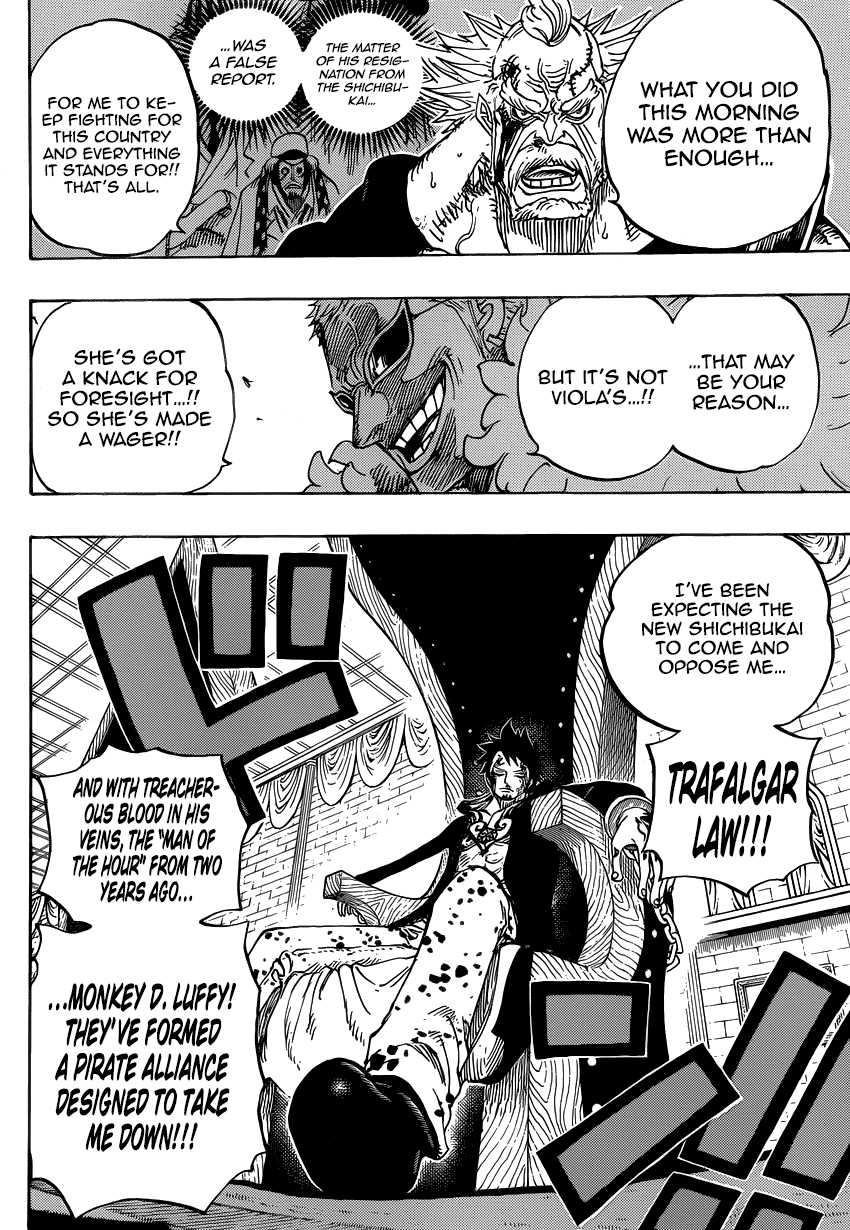 One Piece, Chapter 734 image 16